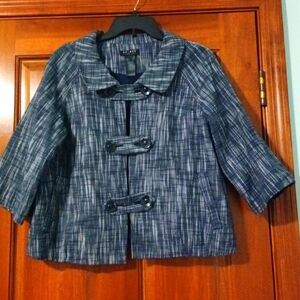 Axcess Fabulously chic blazer style Jacket, L, like new